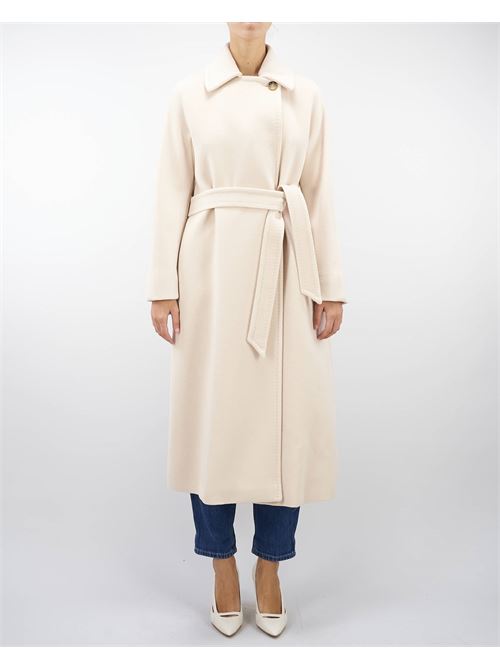 Pure wool beaver coat Max Mara Studio MAX MARA STUDIO FANU BOUTIQUE